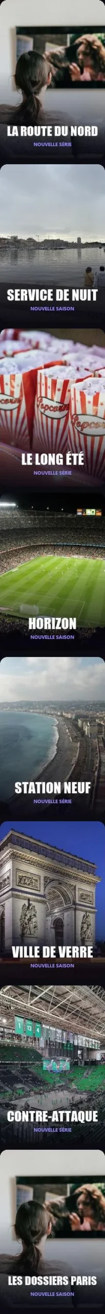 Affiches de films et de séries chez Smarters IPTV