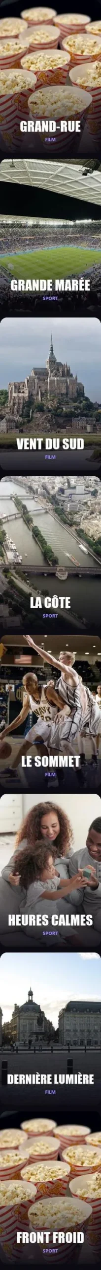 Affiches de films et de séries chez Smarters IPTV
